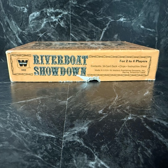 WHITMAN 1976 Riverboat Showdown Game - Picture 6 of 12